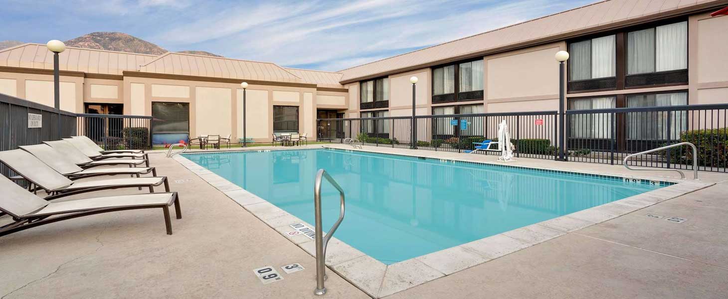 Relaxing In Our Outdoor Pool